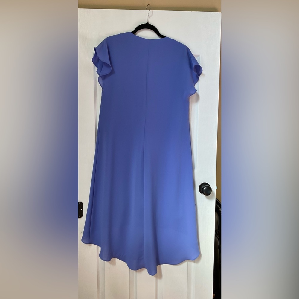 NWT Ruffle V-Neck Short Dress
Periwinkle - Soma Size M - Picture 6 of 8